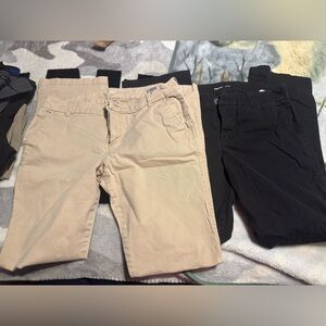 BUNDLE Old Navy Tan and Black Women's Trousers